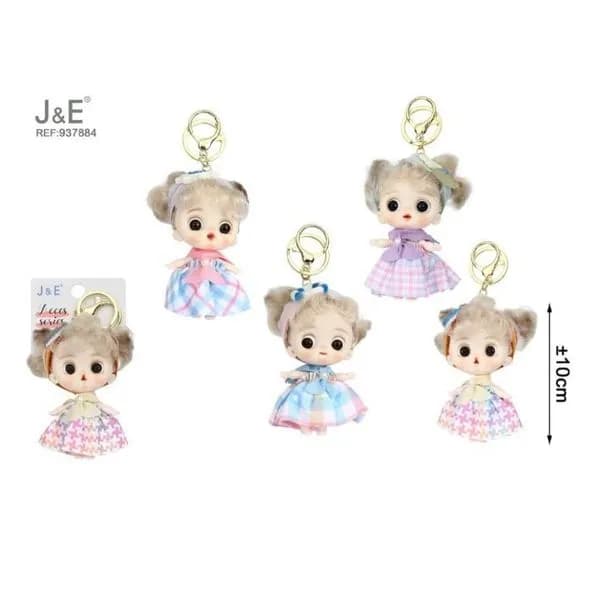 Brelok Zabawka Lalka J&E 10 cm REF:REF9784