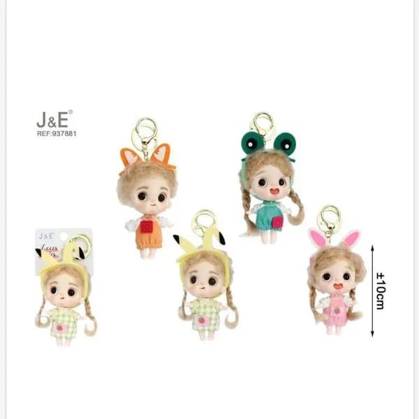 Brelok do kluczy ZABAWKI ZWIERZĘTA 10+ cm J&E