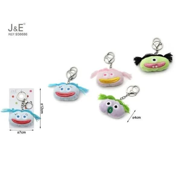 Brelok do kluczy pluszowa zabawka 5,7 cm x 4 cm