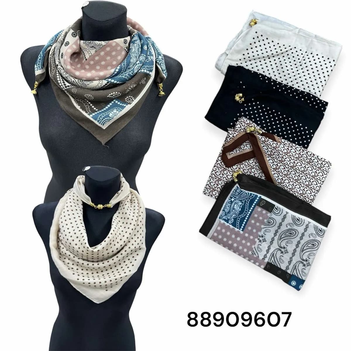 Chusta Damska Wzorzysta Multikolor SKU 30326-107