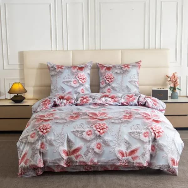 Komplet Pościeli 3D 3CZ 160/200 Kwiatowy