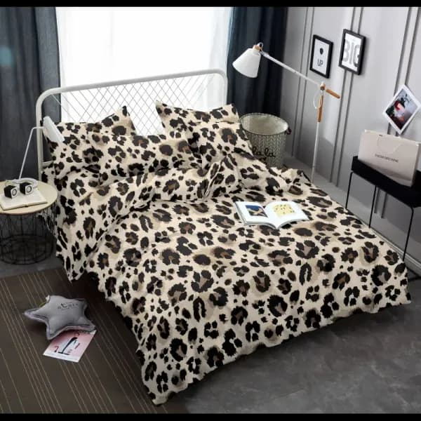 Komplet Pościeli 3D Leopard 160/200