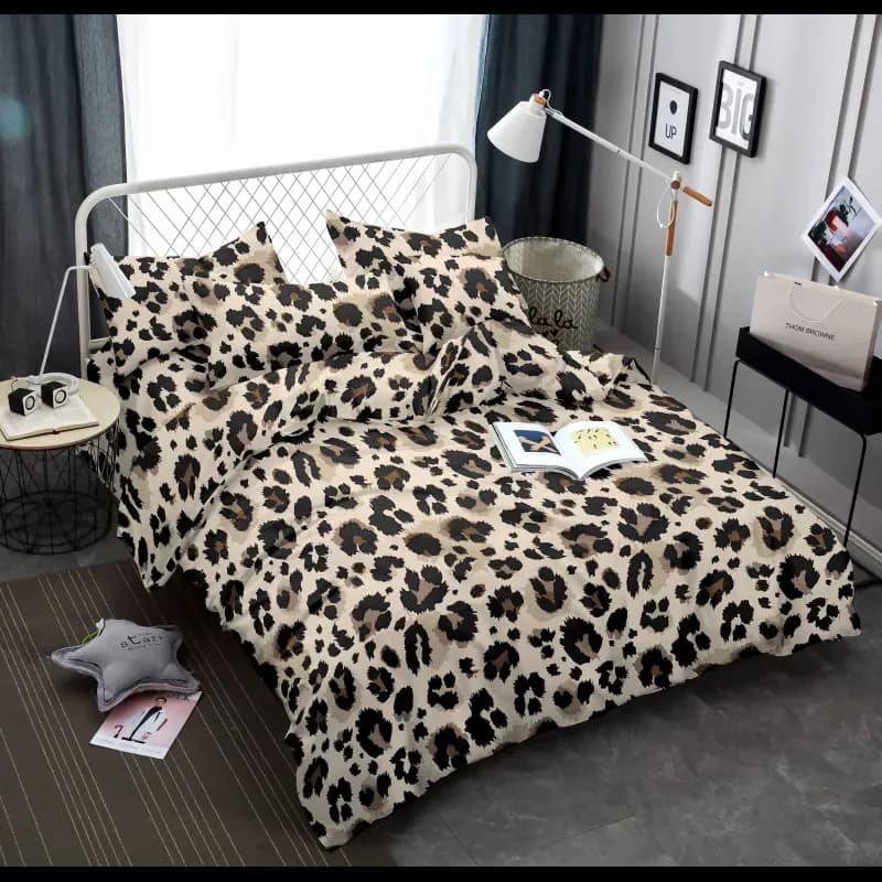 Komplet Pościeli 3D Leopard 160/200
