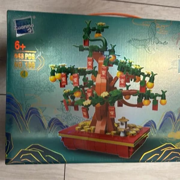 Zabawki Klocki Kwiaty