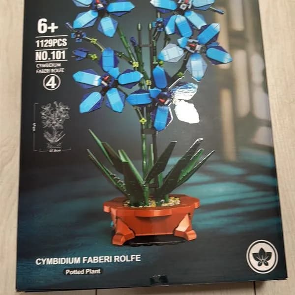 Zabawki Klocki Kwiaty