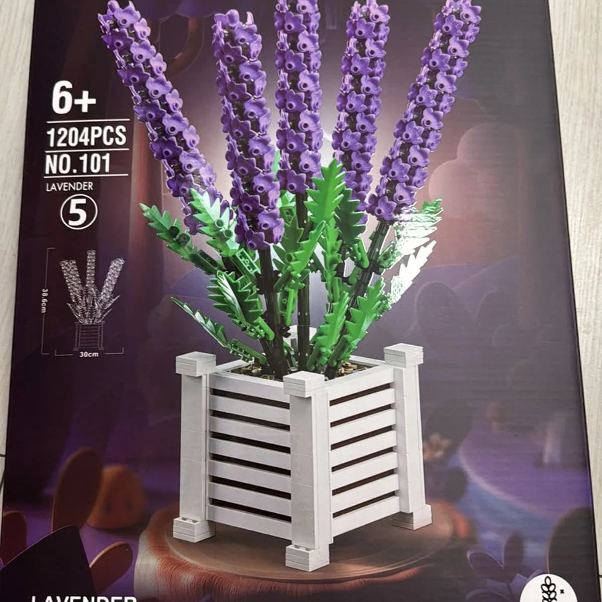 Zabawki Klocki Kwiaty