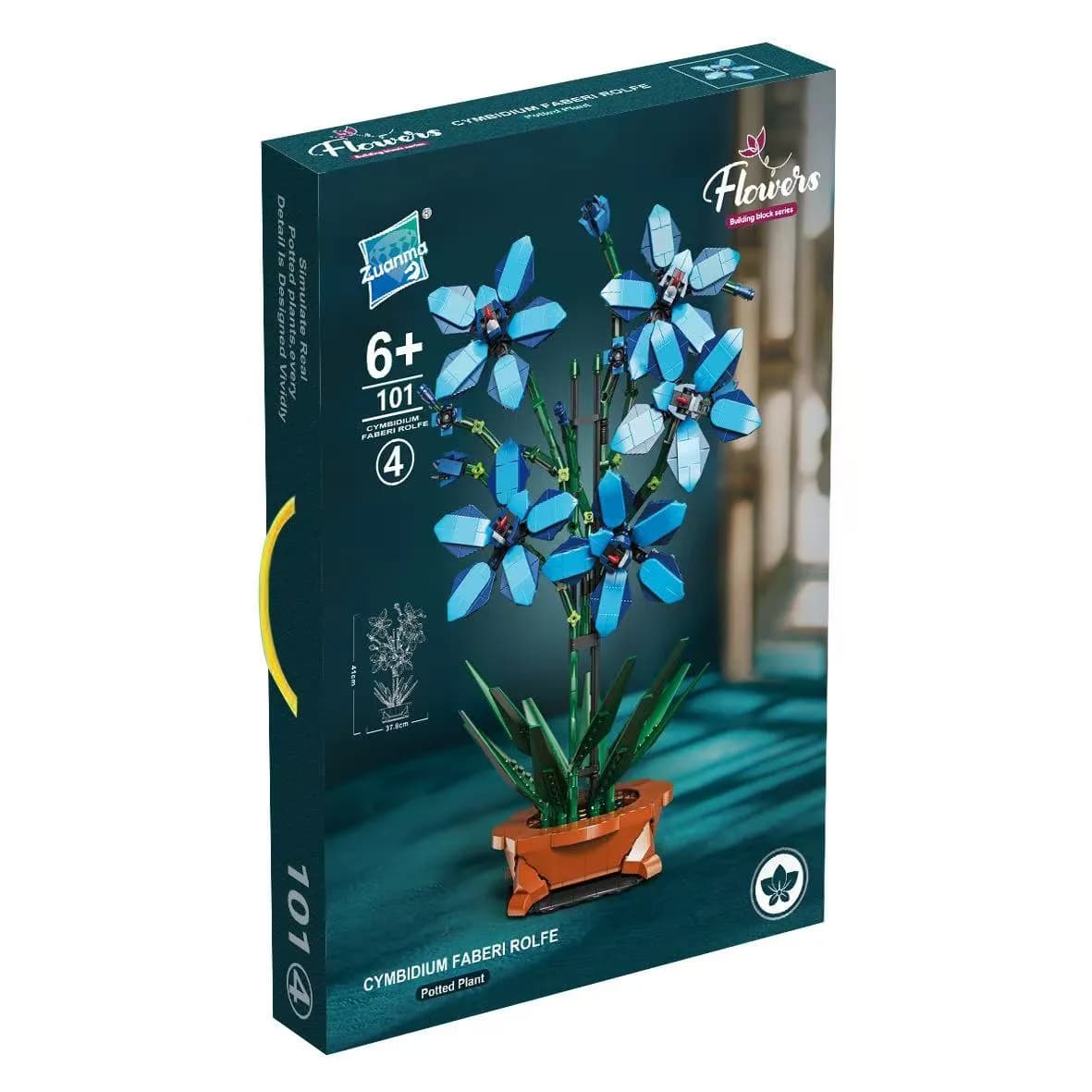 Zabawki Klocki Kwiaty