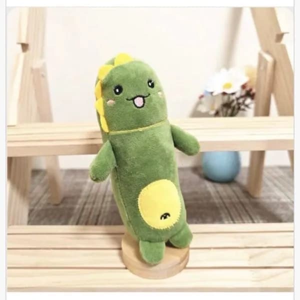 Maskotka Brelok Dinozaur Zielony Pluszowy