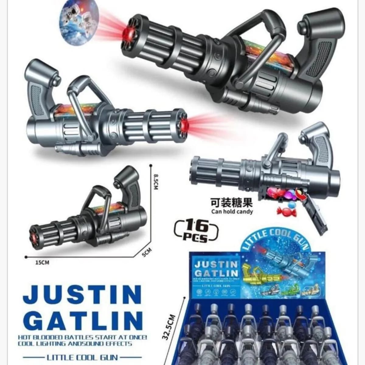 Pistolety Zabawkowy Justin Gatlin