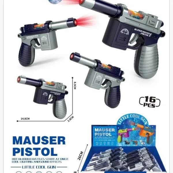 Pistolety Zabawkowy Mauser Pistol