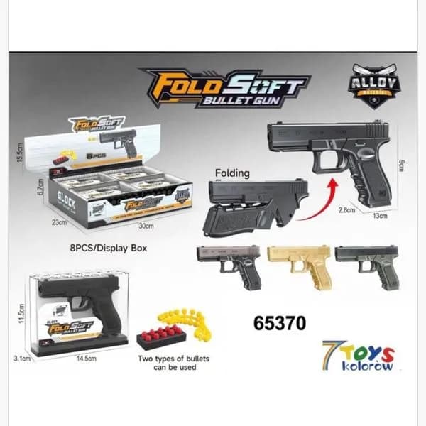 Pistolety Zabawkowy Folo Soft Bullet Gun
