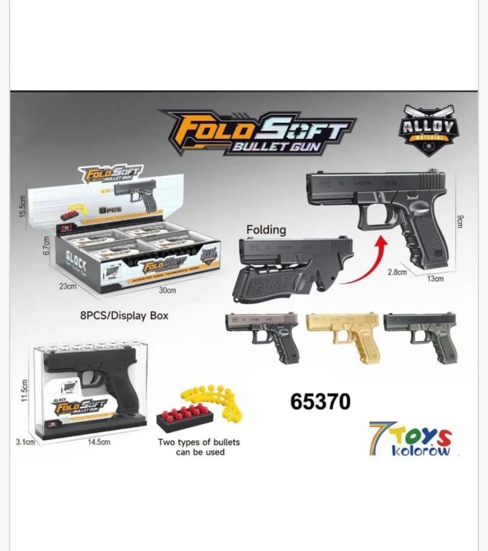 Pistolety Zabawkowy Folo Soft Bullet Gun