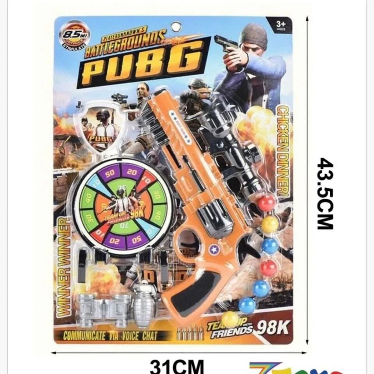 Pistolety Zabawkowy PUG