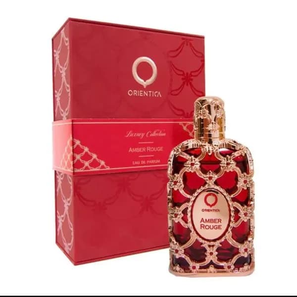 Perfumy Orientica Amber Rouge 100ml Luxury Collection ozdobny flakon