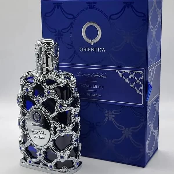 Perfumy Orientica Royal Blue 100ml Luxury Collection, ozdobny flakon