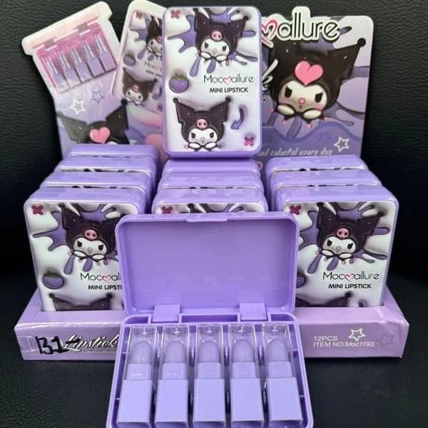 Zestaw Mini Lipstick Kuromi