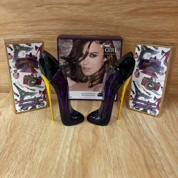 Zestaw Perfume Cool Girl 2x50ml - Flakony w Kształcie Szpilki