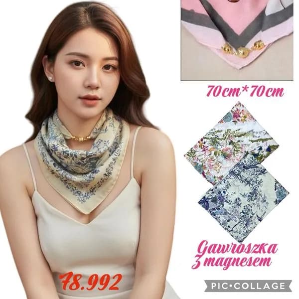 Chusta Damska z Magnesem