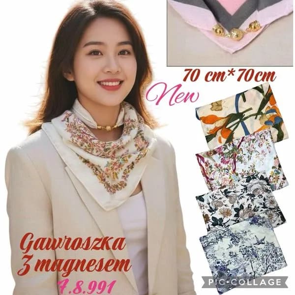 Chusta Damska z Magnesem