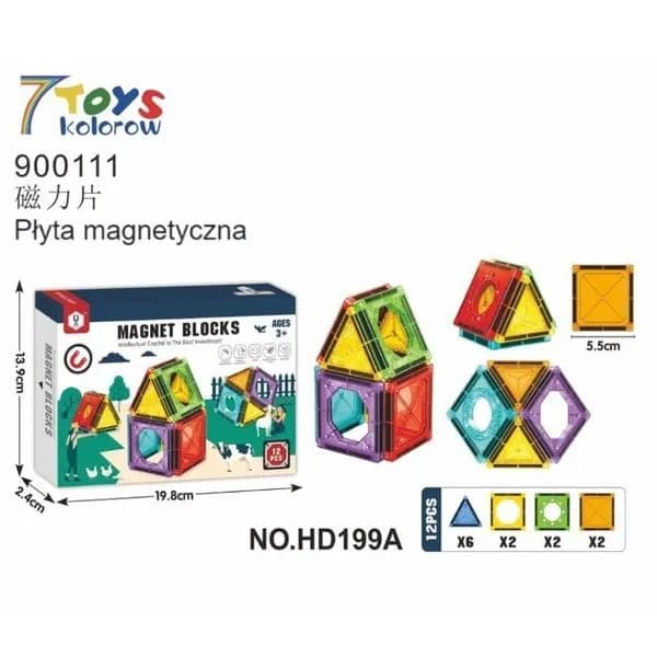 Klocki Magnetic Blocks