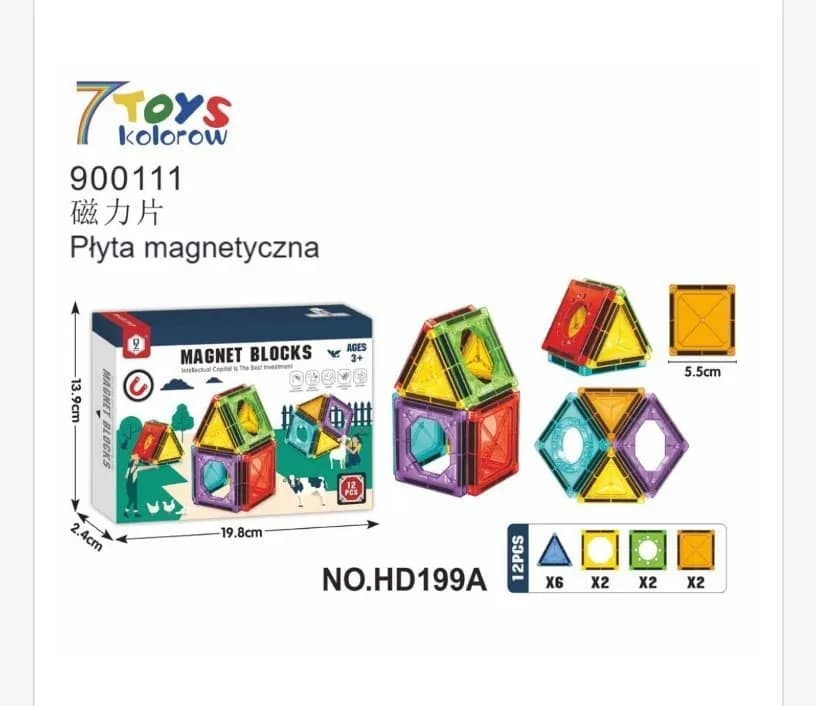 Klocki Magnetic Blocks