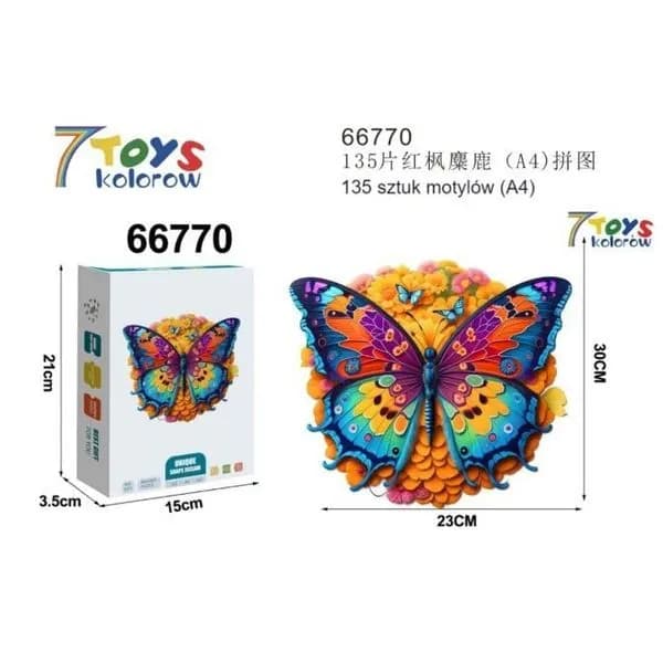 Zabawki Puzzle 135PCS