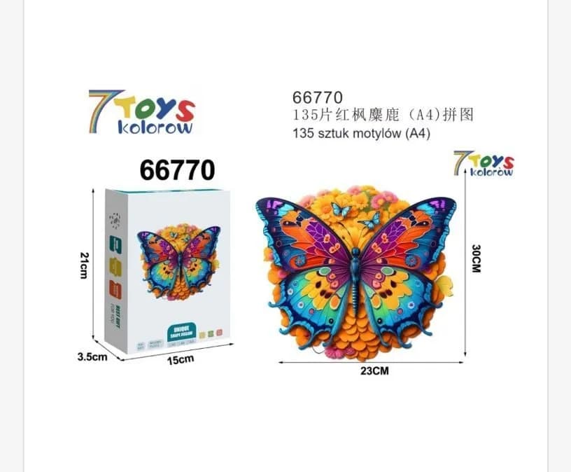 Zabawki Puzzle 135PCS