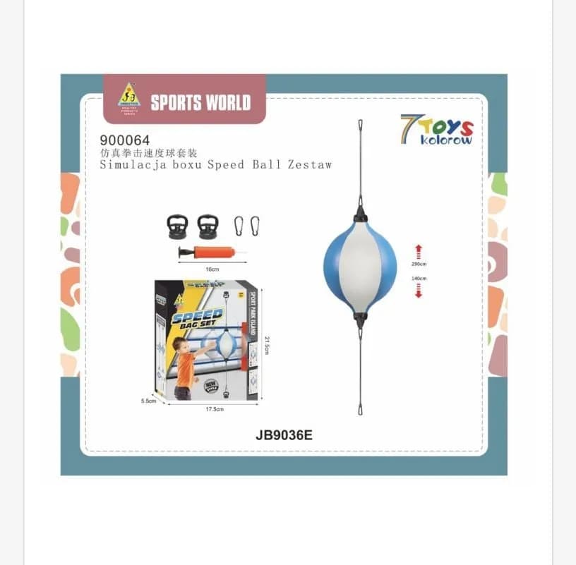 Zestaw Simulacja Boxu Speed Ball