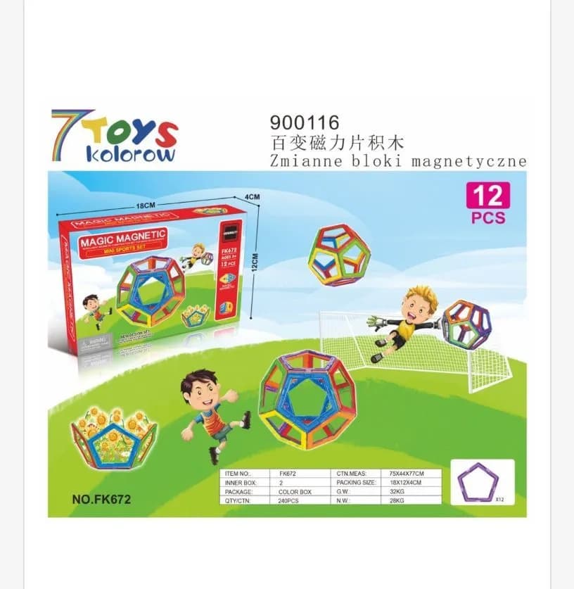 Zabawki Puzzle Magnetic
