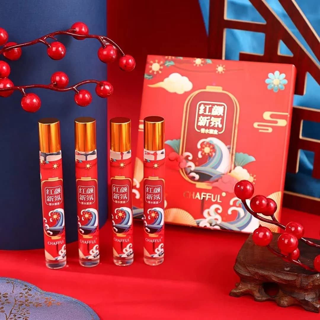 Zestaw Mini Perfume CHAFFUL 4x15ml