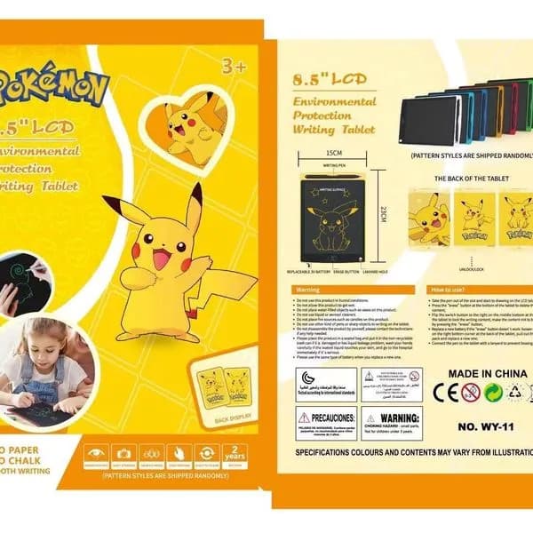 Teblet LCD Pikachu