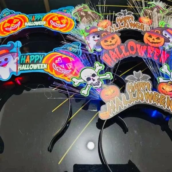Zoestar Opaski LED Halloween