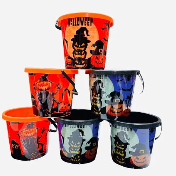 Wiaderko Pojemnik na Słodycze Cukier Halloween