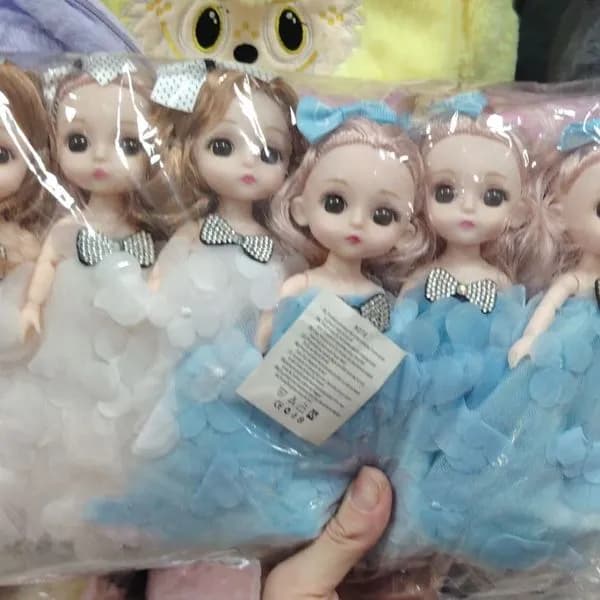 Brelok do Kluczy Lalka Miniaturowa 12szt