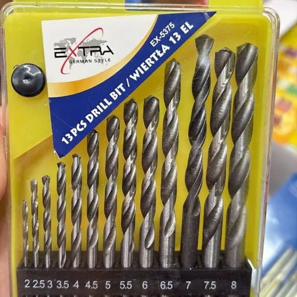 Zestaw Wierteł Kobaltowych