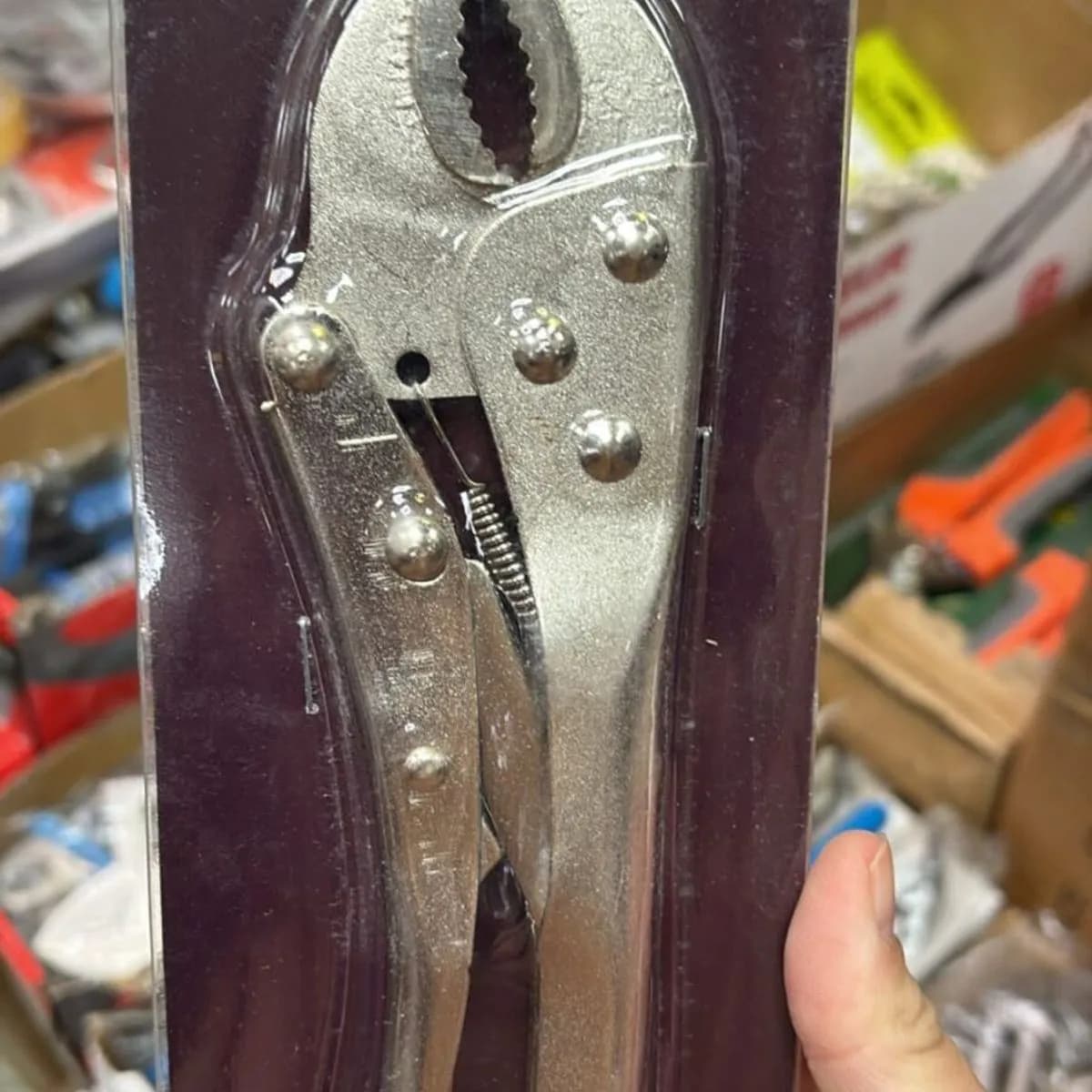 Szczypce Zaciskowe Stalowe