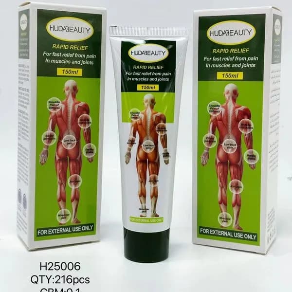 Krem Łagodzący Bóle Lędźwiowe 150ml HudaBeauty