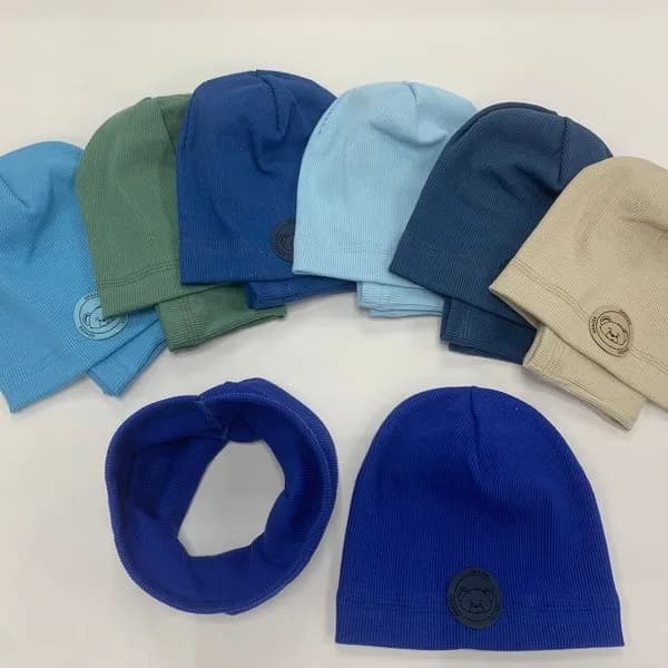 Komplet Czapki Komin dla Dzieci