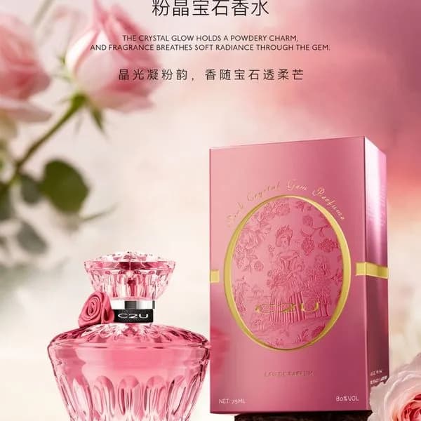 Perfume Pink Crystal Gem 100ml C2UU