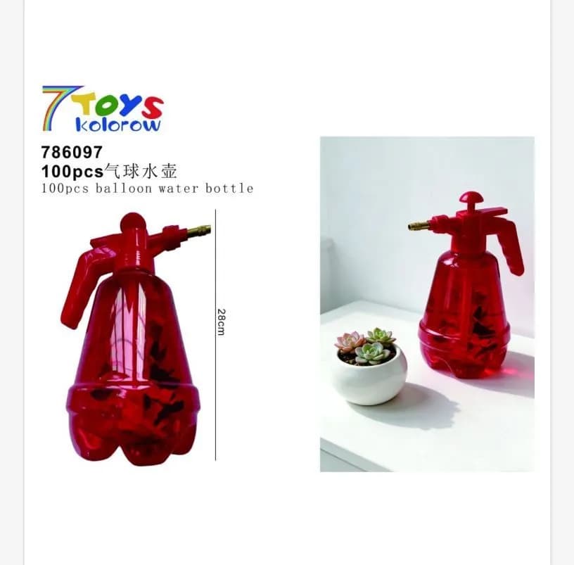 Butelka do napełniania 100 balonów wodnych 40226-253