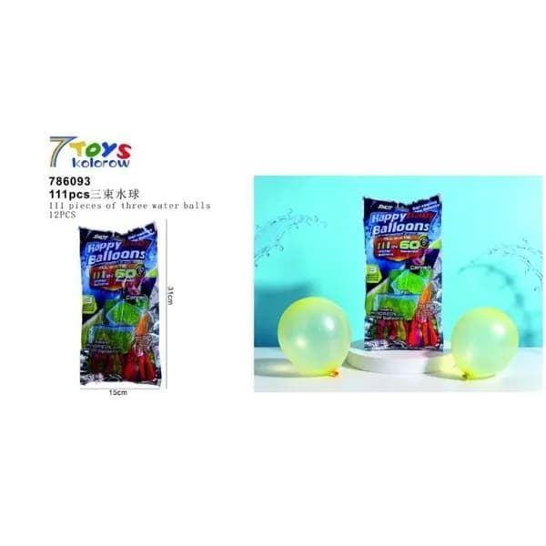 Zabawki Balony Wodne 111PCS 7Toys
