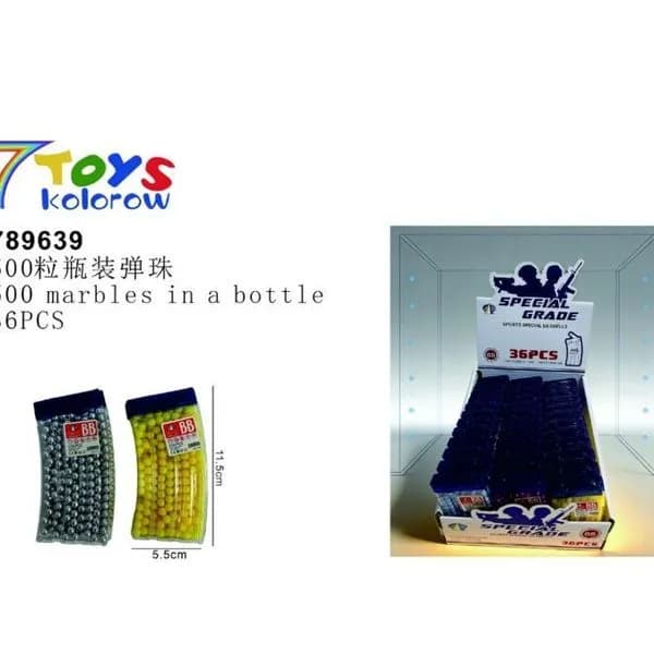 Zabawki Kulki Plastikowe 500PCS