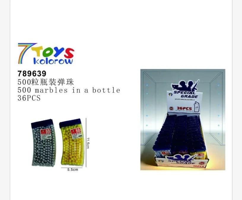 Zabawki Kulki Plastikowe 500PCS