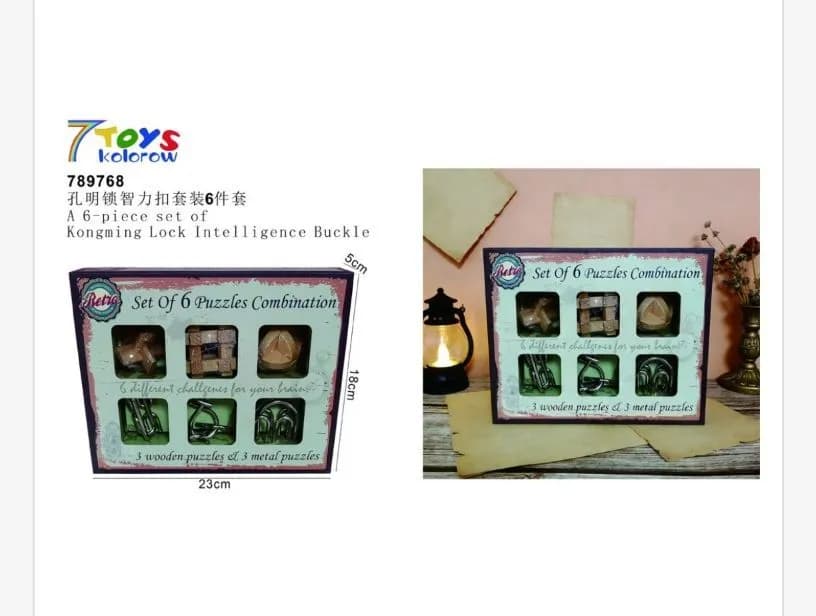 Zabawki Kongming Lock Intelligence Buckle