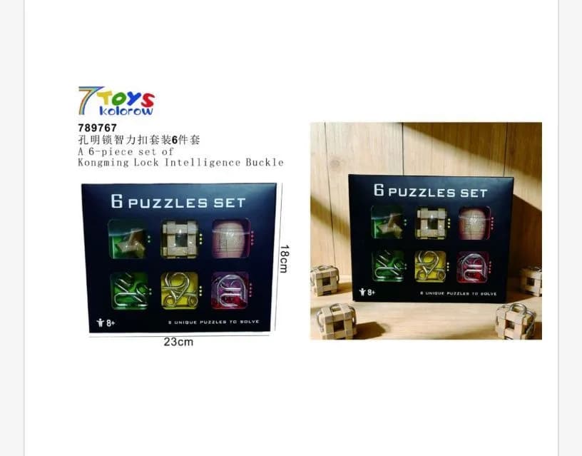 Zabawki Kongming Lock Intelligence Buckle