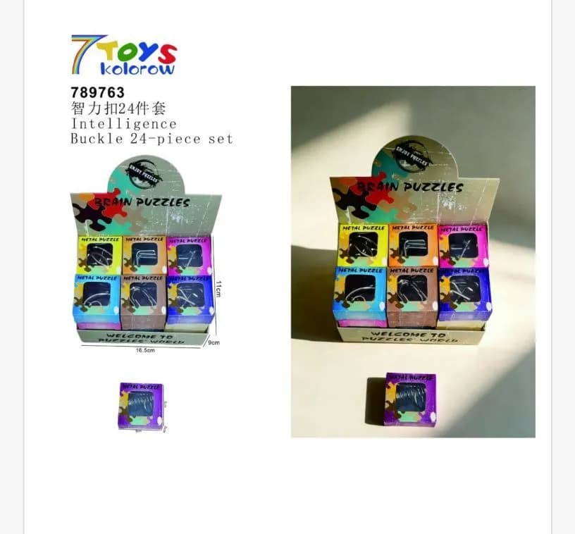 Zabawki Buckle 24 Piece Set