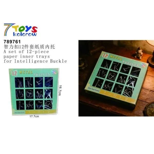 Zabawki Metal Puzzle