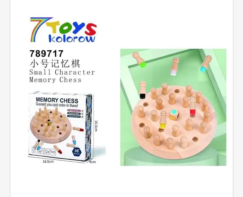 Zabawki Small Character Memory Chess