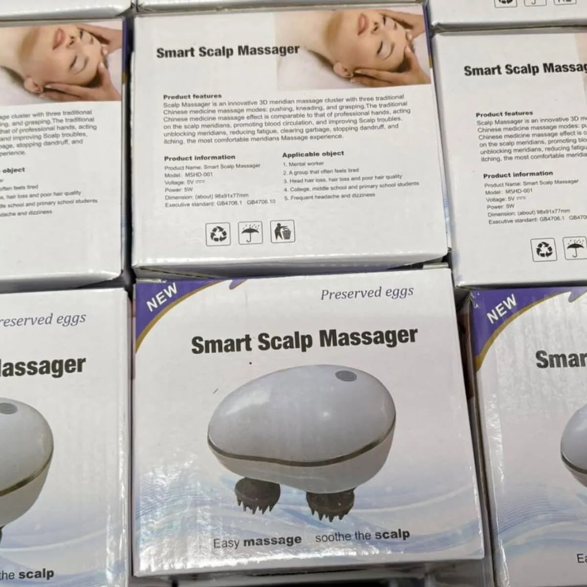 Masażer do Skóry Głowy