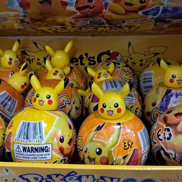 Jajka Pikachu Pokemon Pop Mart Mystery Egg 12 szt